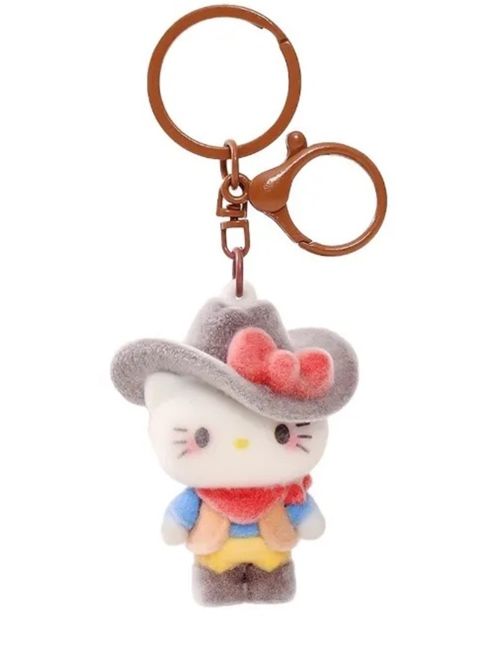 Hello Kitty Cowboy Keychain - Picture 1 of 1